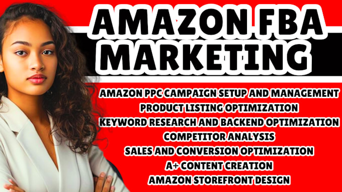 Gig Preview - Amazon fba marketing amazon fba PPC ads, product listings amazon PPC management