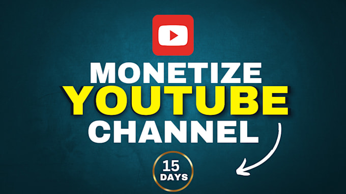 Gig Preview - Promote youtube channel for monetization