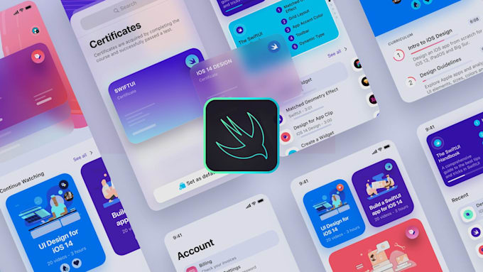 Gig Preview - Create stunning user friendly UI UX design for your ios app with swiftui