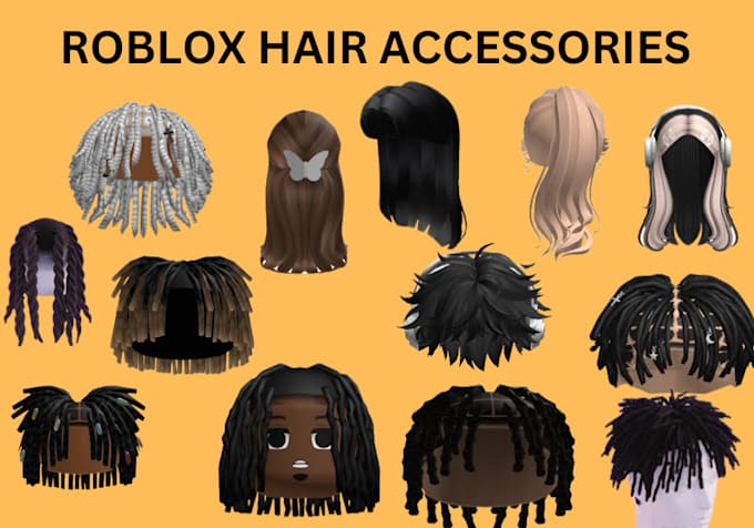 Bestseller - create top notch 3d roblox models ugc hair accessories