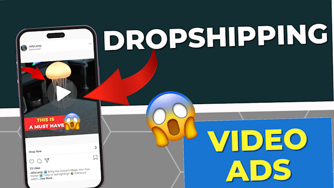 Gig Preview - Create dropshipping video and facebook video ads