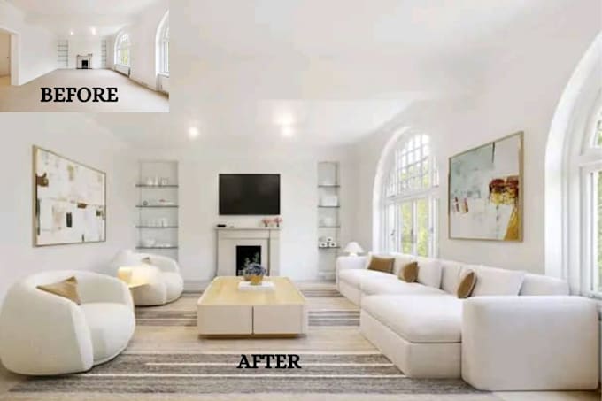 Gig Preview - Do real estate virtual staging for your listing