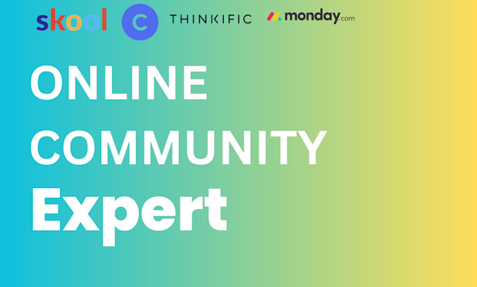 Gig Preview - Set up online community on skool,mighty network,circle so,monday,thinkific