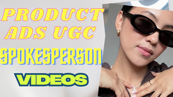 Gig Preview - Create ugc product video ads or be a spokesperson for your brand