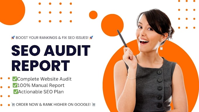 Gig Preview - Perform a detailed seo and technical audit to boost your website performance