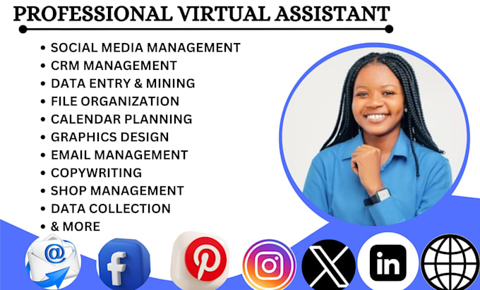 Gig Preview - Be your long term personal administrative executive virtual assistant