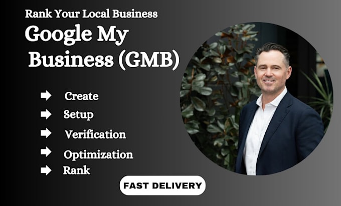 Gig Preview - Create a verified google my business profile for local SEO gmb ranking