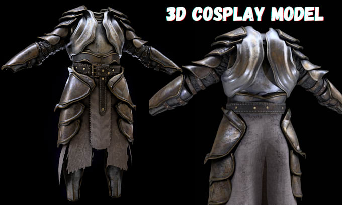 Gig Preview - Design custom 3d cosplay pepakura armor 3d helmet 3d mask for 3d printing