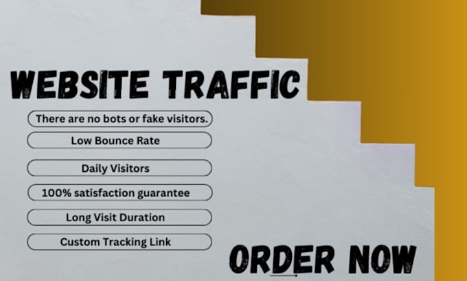 Gig Preview - Do organic website traffic promotion