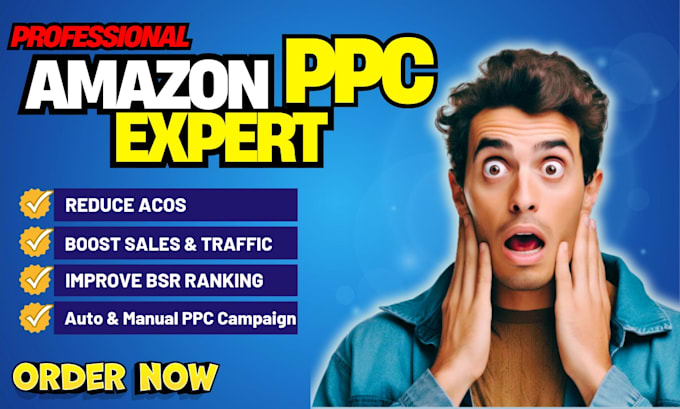 Gig Preview - Do amazon ppc campaign optimization, maximize your sales and reduce acos