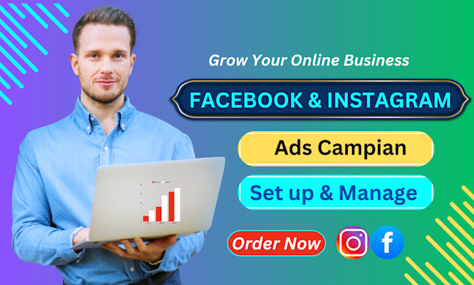 Gig Preview - Do set up and manage your facebook and instagram ads campaign