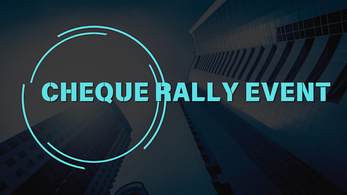 Gig Preview - Check rally your event