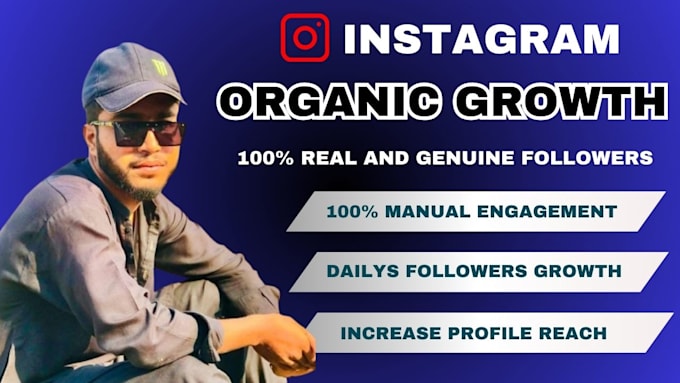 Gig Preview - Be your instagram growth manager to grow more engagement