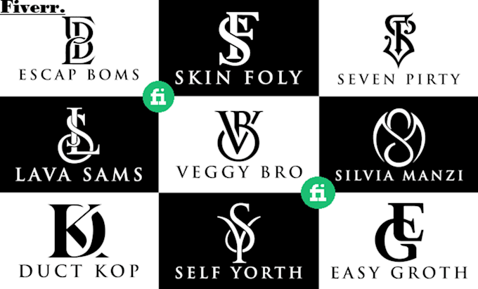 Gig Preview - Design luxury fashion clothing brand, apparel and boutique fashion logo design