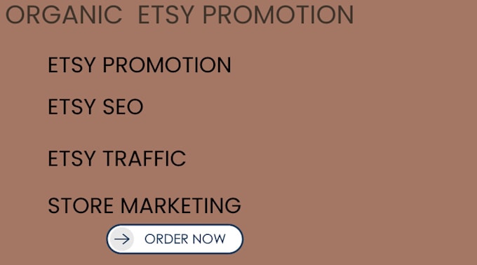 Gig Preview - Do etsy promotion etsy seo etsy traffic