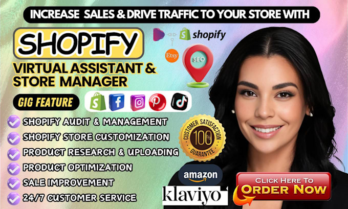 Bestseller - be shopify virtual assistant, store manager and ecommerce marketing specialist