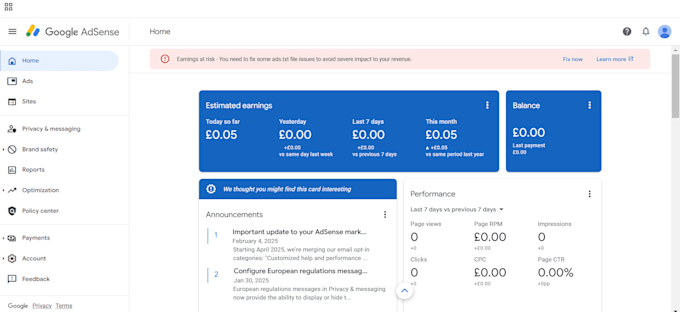 Gig Preview - Provide you domain with adsense approval on it