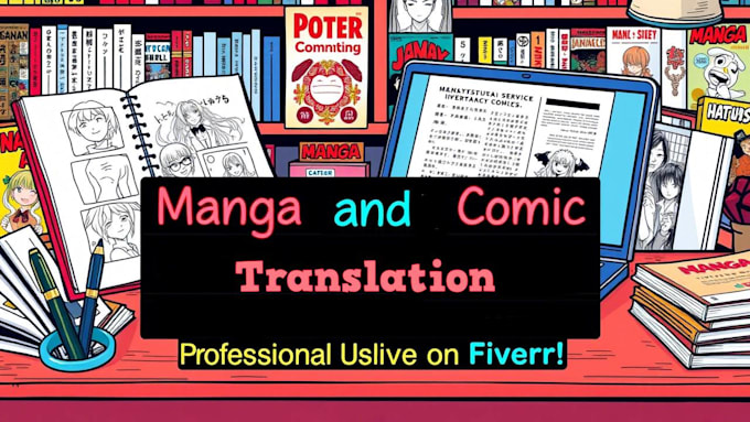 Gig Preview - Translate comics or mangas from english to spanish