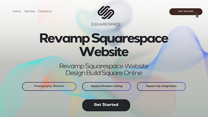 Gig Preview - Revamp squarespace website build design square online store website square store