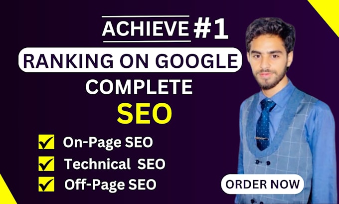 Gig Preview - Do onpage and technical SEO your website ranking on google