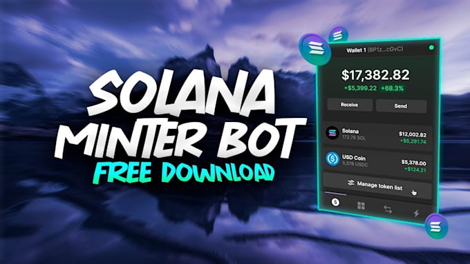 Gig Preview - Create solana arbitrage bot, copy trade bot, arbitrage bot, solanavolume bot,eth