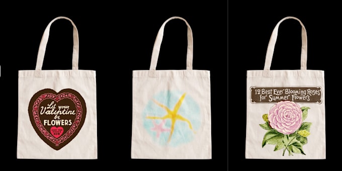 Gig Preview - Create cute, custom tote bags