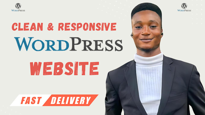 Gig Preview - Design and develop clean modern wordpress website