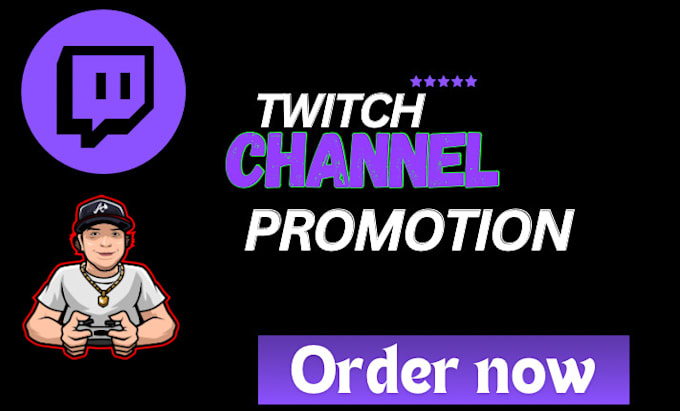 Gig Preview - Do organic twitch promotion to get more live viewers