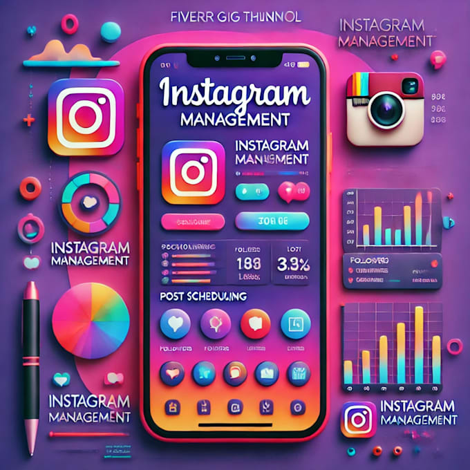 Gig Preview - Manage your instagram dm and post