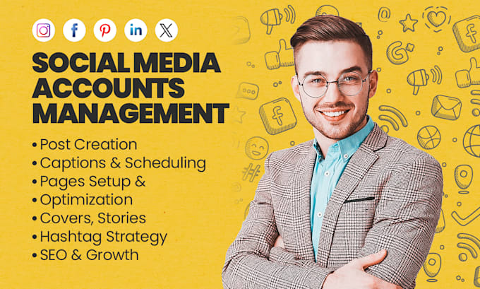 Gig Preview - Expert social media manager for organic growth and instagram promotion