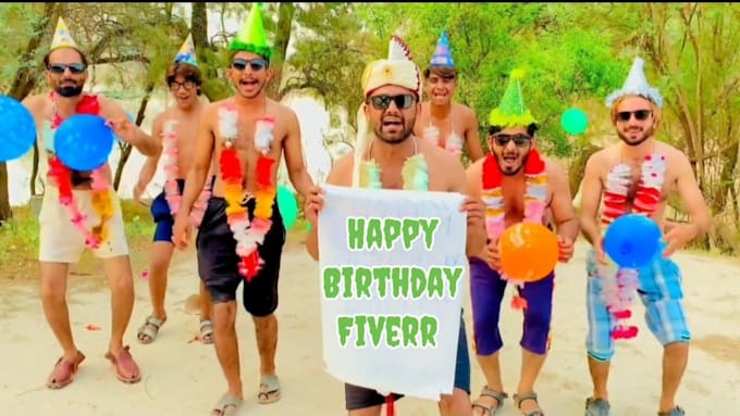 Bestseller - do funny happy birthday african video with funny style very