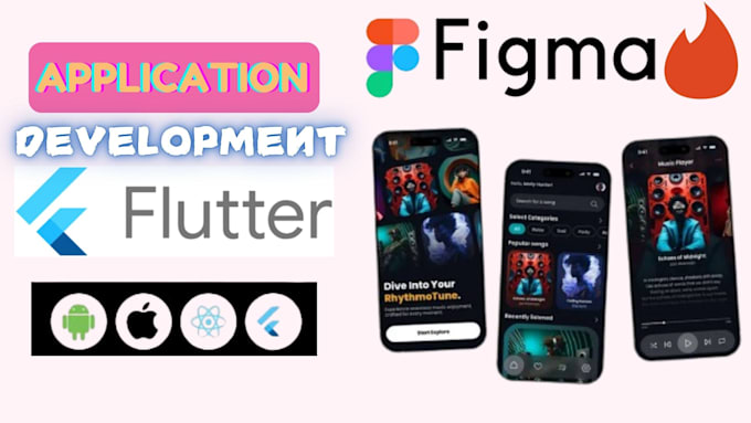 Gig Preview - Do android ios mobile app development, flutter firebase mobile app developer