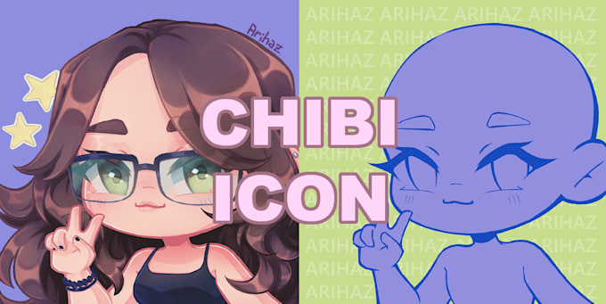 Gig Preview - Draw a cute anime chibi of any character for your pfp