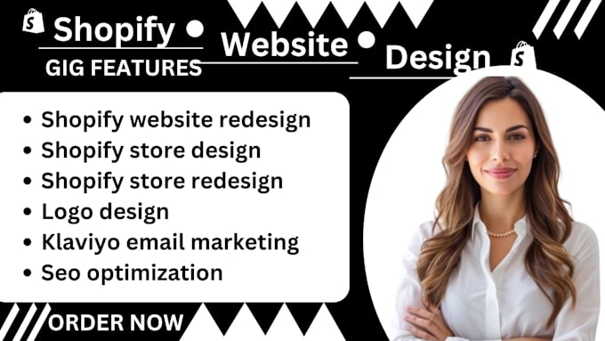 Gig Preview - Do shopify website design and redesign, store design and redesign