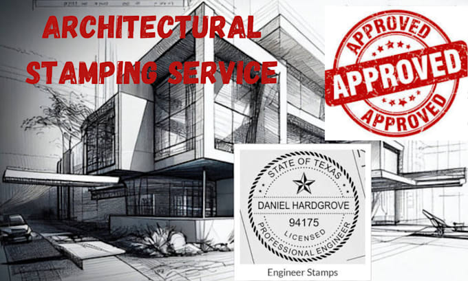 Gig Preview - Do all USA architectural drawings, pe stamp and review for city permit approval