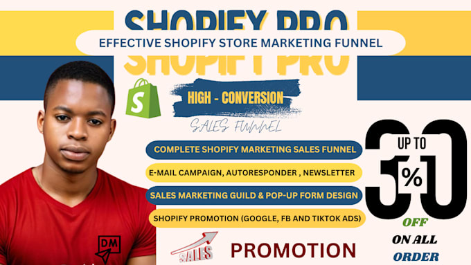 Gig Preview - Boost shopify store sales, shopify dropshipping, shopify ads, etsy ads, SEO