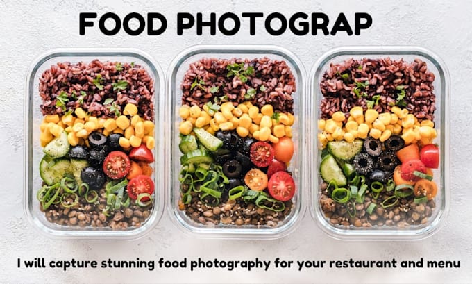 Bestseller - capture stunning food photography for restaurant and menu