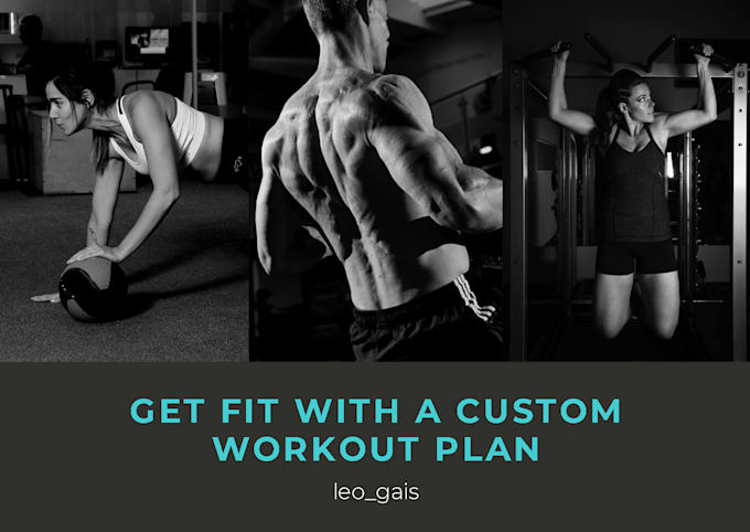 Gig Preview - Create custom workout plans within 24h