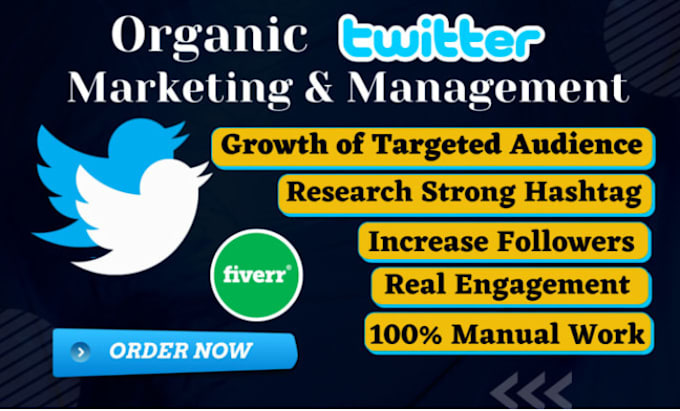 Gig Preview - Do a professional twitter marketing crypto telegram promotion for organic growth