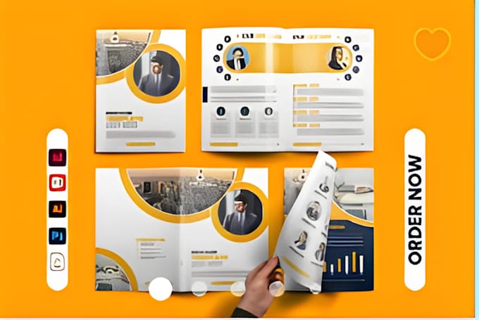 Gig Preview - Do business brochure design company profile proposal white paper by indesign