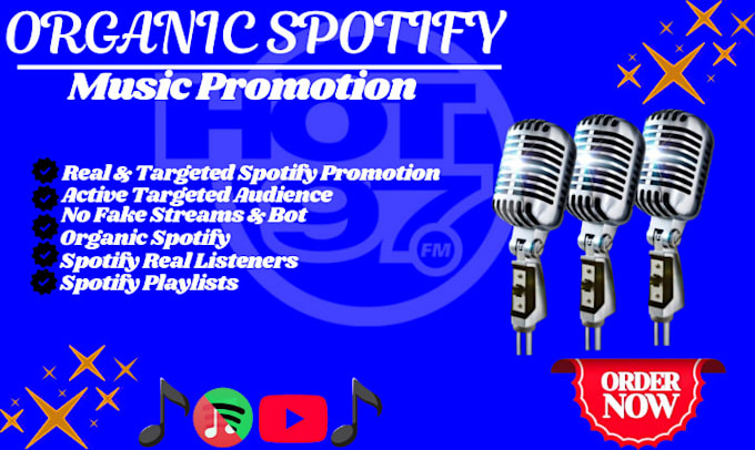 Gig Preview - Promote your song live on hot 97, organic spotify music promotion, radio airplay