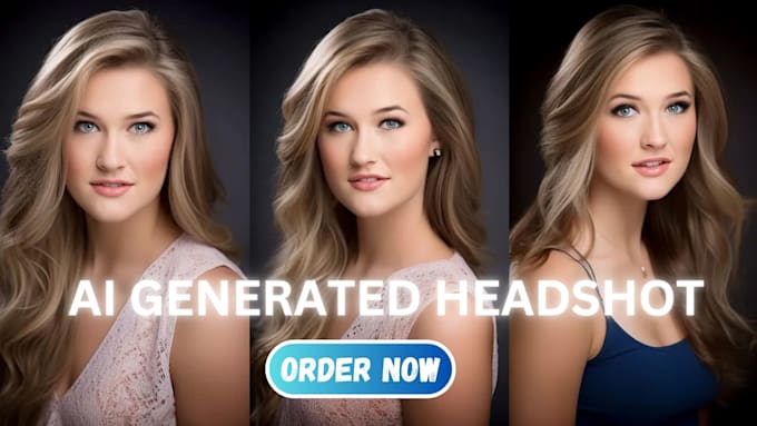 Gig Preview - Create professional ai generated headshot for linkedin, portrait profile photo