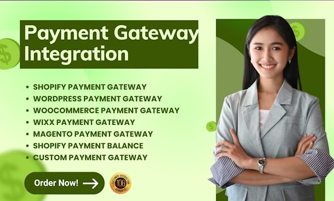 Gig Preview - Integrate shopify payment gateway, klarna, mollie, stripe, paypal, authorize