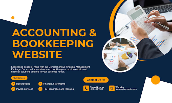 Bestseller - accounting credit repair  bookkeeping  wordpress website