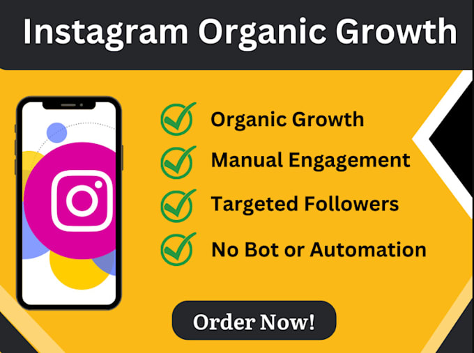 Gig Preview - Manage and promote your instagram account for rapid, organic growth