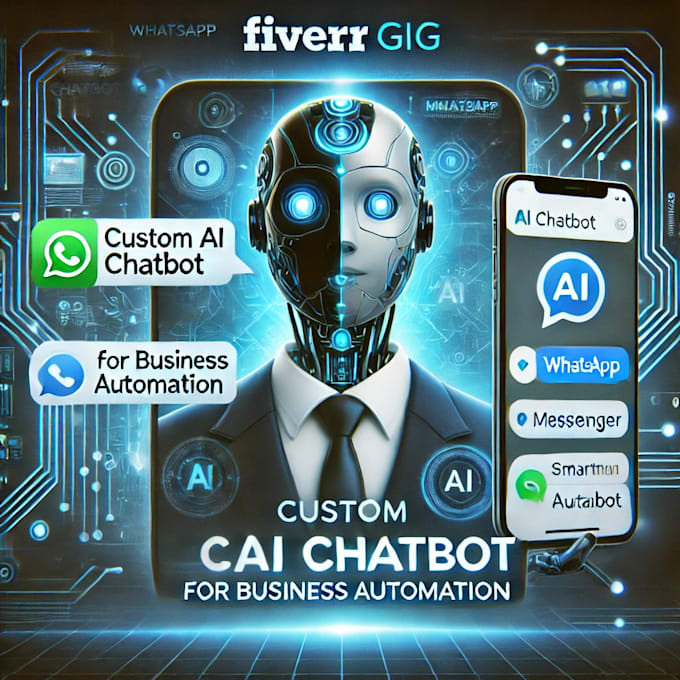 Gig Preview - Build a smart ai chatbot for your website or business