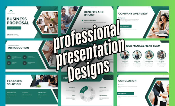 Gig Preview - Do business powerpoint, google slides or canva presentation