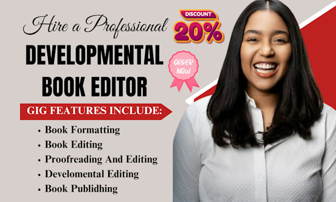 Bestseller - provide developmental edit, format, proofread, copy edit for your novel or book