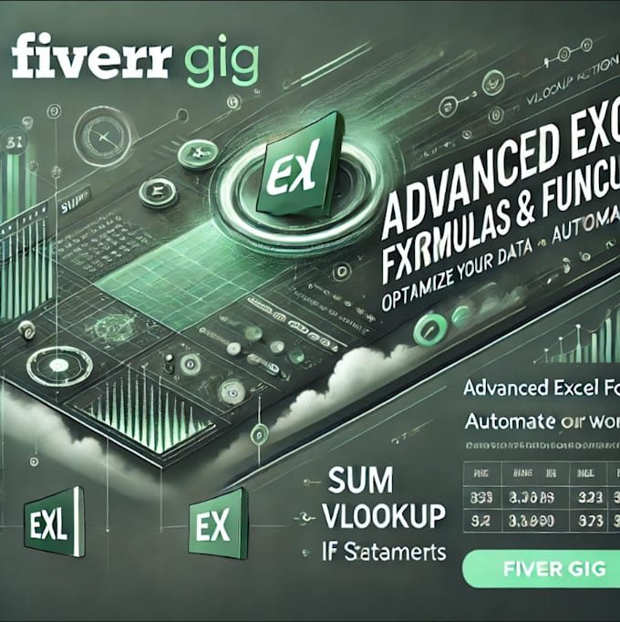 Gig Preview - Be your excel expert for complex formulas and automation