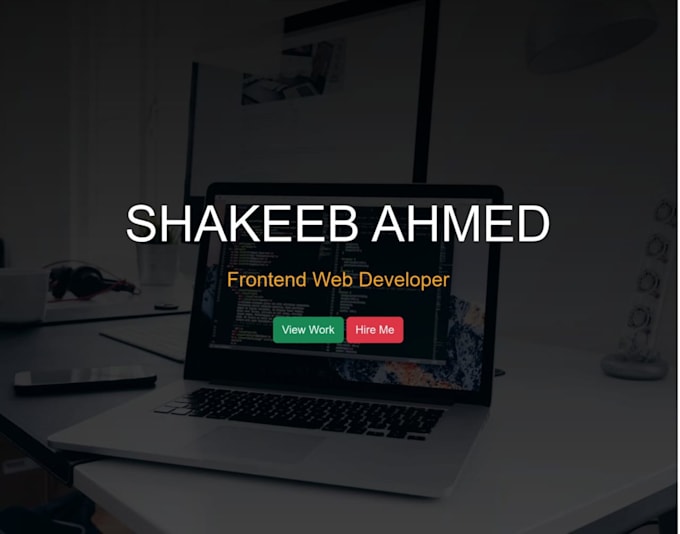 Gig Preview - Shakeeb ahmed your next web project partner